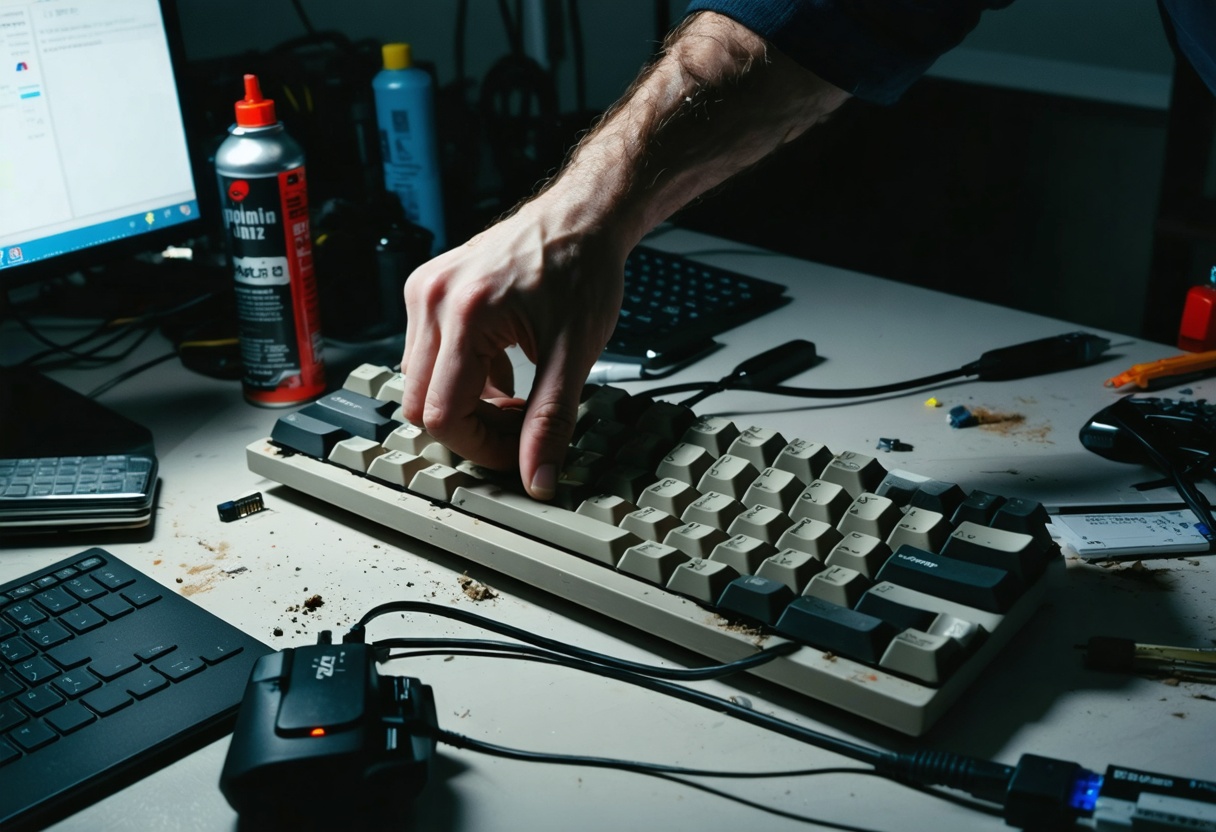 mon clavier ne fonctionne plus